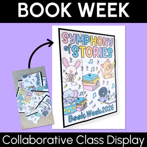 BOOK WEEK 2026 - Collaborative Class Artwork Activity