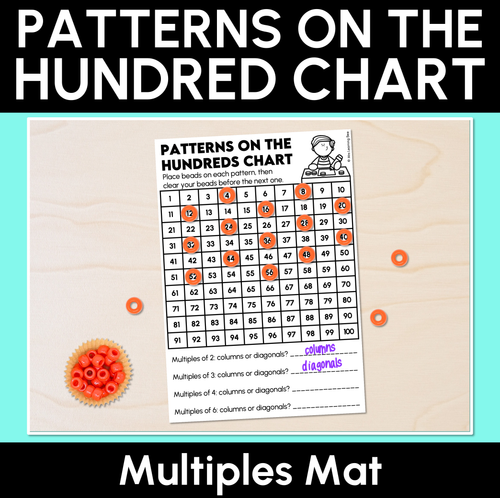 Resource preview 1 for Patterns on the Hundred Chart - Multiples Mat