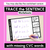 5 for CVC WORD SENTENCES TASK CARDS - Trace the Sentence with missing CVC words