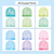 3 for Alphabet Toppers -  Sea of Wonder Collection - Calming Classroom Decor
