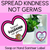 1 for Spread Kindness Not Germs LABELS