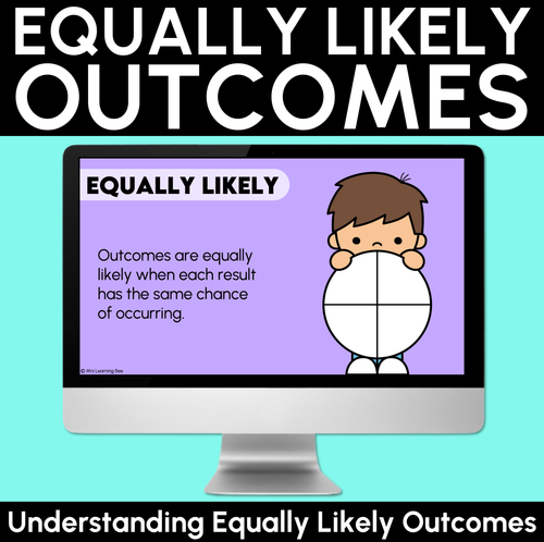 Resource preview 6 for Exploring Chance Outcomes - Grade 3 & 4 Unit of Work