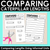 1 for Comparing Lengths Using Informal Units - Comparing Caterpillar Lengths Activity