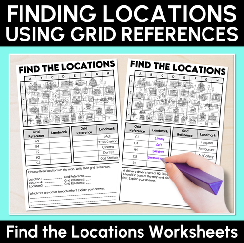 Resource preview 7 for Position: Grid Maps & Directional Language - Grade 3 & 4 Unit of Work