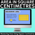 1 for Measuring Area Using Square Centimetres – Digital Slides