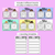 3 for Coordinating Conjunctions Spin & Write Mats