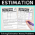 1 for Solving Estimation Money Problems Worksheets