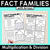 1 for Fact Families with Arrays - Multiplication & Division Worksheets