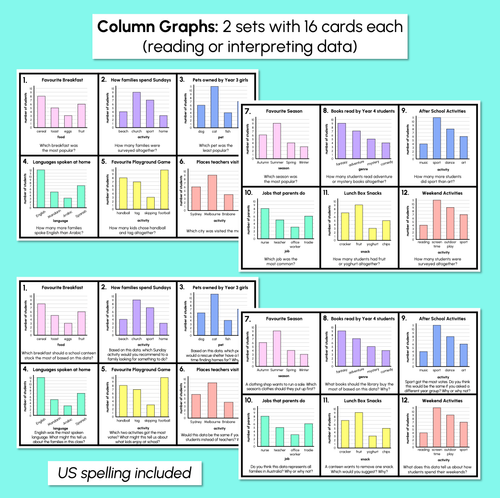 Resource preview 5 for Write the Room - Reading & Interpreting Data (Tally Tables & Column Graphs)