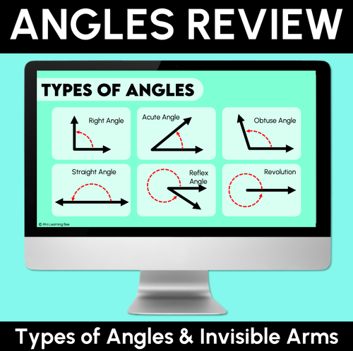 Resource preview 4 for Identifying & Comparing Angles - Grade 3 & 4 Unit of Work