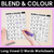 4 for Blend & Colour - Long Vowel Words Blending Worksheets Bundle