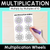 1 for Multiplication Wheels Worksheets - Multiply by Multiples of 10