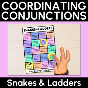 Coordinating Conjunctions Snakes & Ladders