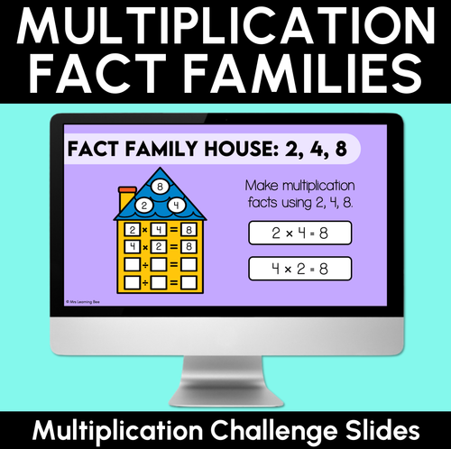 Resource preview 2 for Multiplication & Division Facts for 2, 4, 5 & 10 - Grade 3 & 4 Unit of Work