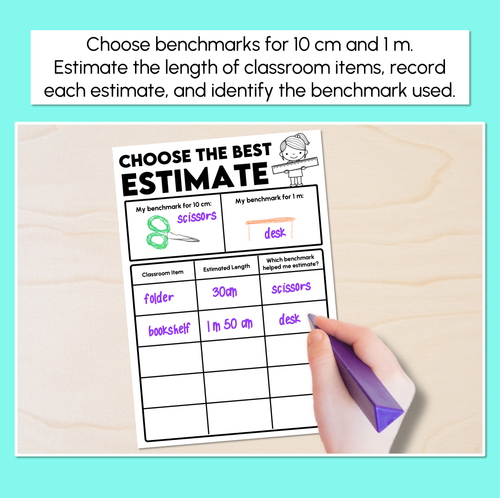 Resource preview 2 for Choose the Best Length Estimate - Estimating Length Templates