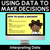 1 for Using Data to Make Decisions - Digital Slides