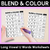 3 for Blend & Colour - Long Vowel Words Blending Worksheets Bundle
