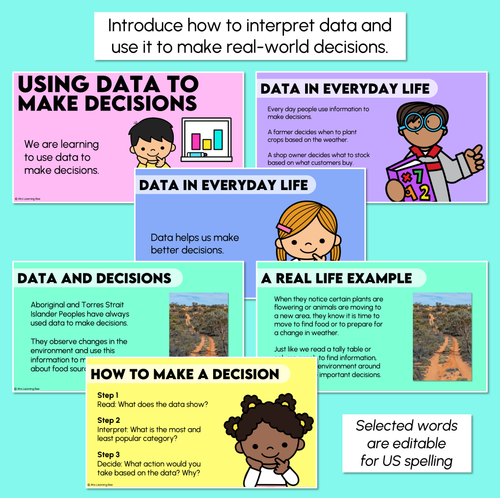 Resource preview 2 for Using Data to Make Decisions - Digital Slides