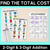 1 for Find the Total Cost - 2-Digit & 3-Digit Addition Activity