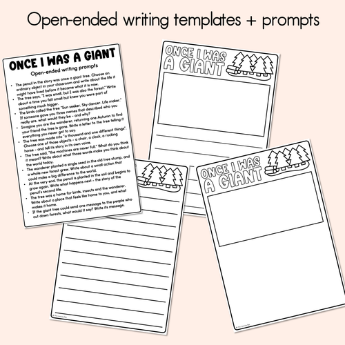 Resource preview 3 for Once I Was a Giant Printable Pack - Literacy, Maths, Book Crafts & Design Printables - Book Week 2026