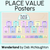1 for PLACE VALUE POSTERS - The Wonderland Collection