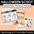 4 for Halloween Scoot - Halloween-Themed Read the Room & Write the Room Activities Bundle