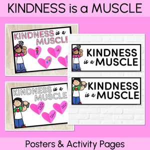 Kindness is a Muscle Headings & Activity
