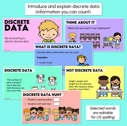 Resource preview 2 for Identifying Discrete Data - Digital Slides