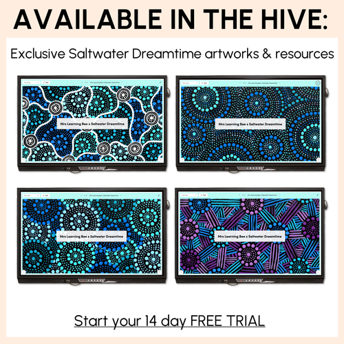 Resource preview 4 for NAIDOC WEEK 2026 Editable Headers - Saltwater Dreamtime