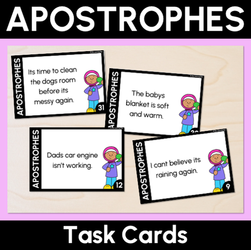 Resource preview 3 for Apostrophes Bundle