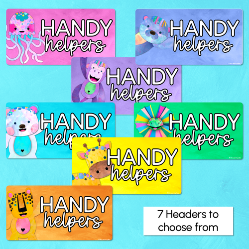 Resource preview 4 for Handy Helpers Classroom Jobs Display - The Kutopia Collection