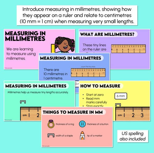 Resource preview 2 for Measuring in Millimetres - Digital Slides
