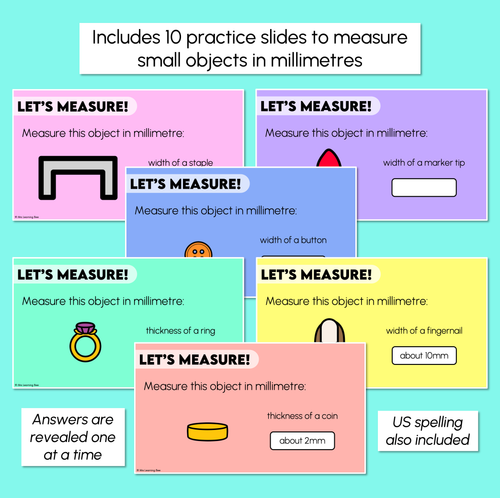 Resource preview 3 for Measuring in Millimetres - Digital Slides
