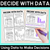 1 for Decide with Data - Using Data to Make Decisions Worksheets