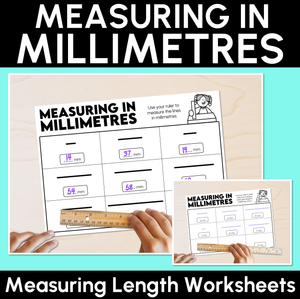 Measuring in Millimetres - Measuring Length Worksheets