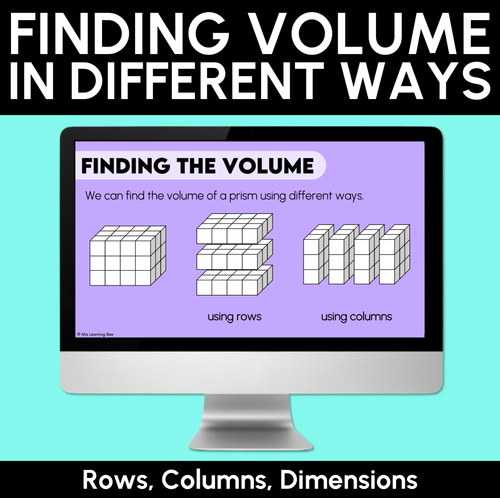 Resource preview 1 for Finding Volume in Different Ways - Digital Slides