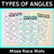 9 for Identifying & Comparing Angles - Grade 3 & 4 Unit of Work