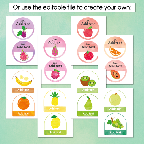 Resource preview 4 for Affirmation Station - The Tutti Frutti Collection - Colourful Classroom Decor