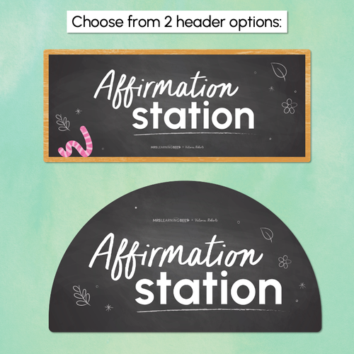 Resource preview 5 for Affirmation Station - The Tutti Frutti Collection - Colourful Classroom Decor