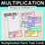 1 for Multiplying Multiples of 10 - Multiplication Facts Task Cards