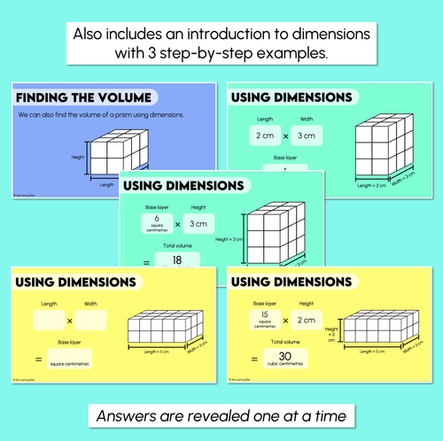 Resource preview 4 for Finding Volume in Different Ways - Digital Slides