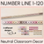 1 for Neutral Number Line - Numbers 1-120 - Neutral Classroom Decor