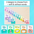 4 for Alphabet Posters - The Kutopia Collection - Watercolour Rainbow with Clipart