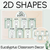 1 for 2D Shape Posters - The Eucalyptus Edit - Eucalyptus Classroom Decor