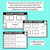 2 for Domino Partners - Addition & Subtraction- Printable Templates