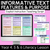 1 for Informative Text Features & Purpose - Explicit Instruction Teaching Script - Year 4, 5 & 6 Informative Texts