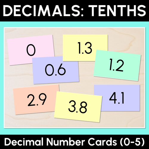 Resource preview 8 for Decimals: Tenths - Grade 3 & 4 Unit of Work