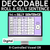 1 for Decodable Sentences with R-Controlled Vowel OR Words - DIGITAL Roll a Silly Sentence