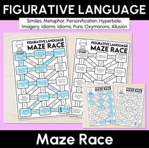Figurative Language Maze Race