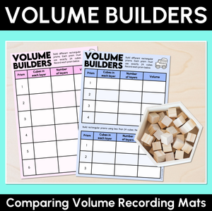 Volume Builders Recording Mats